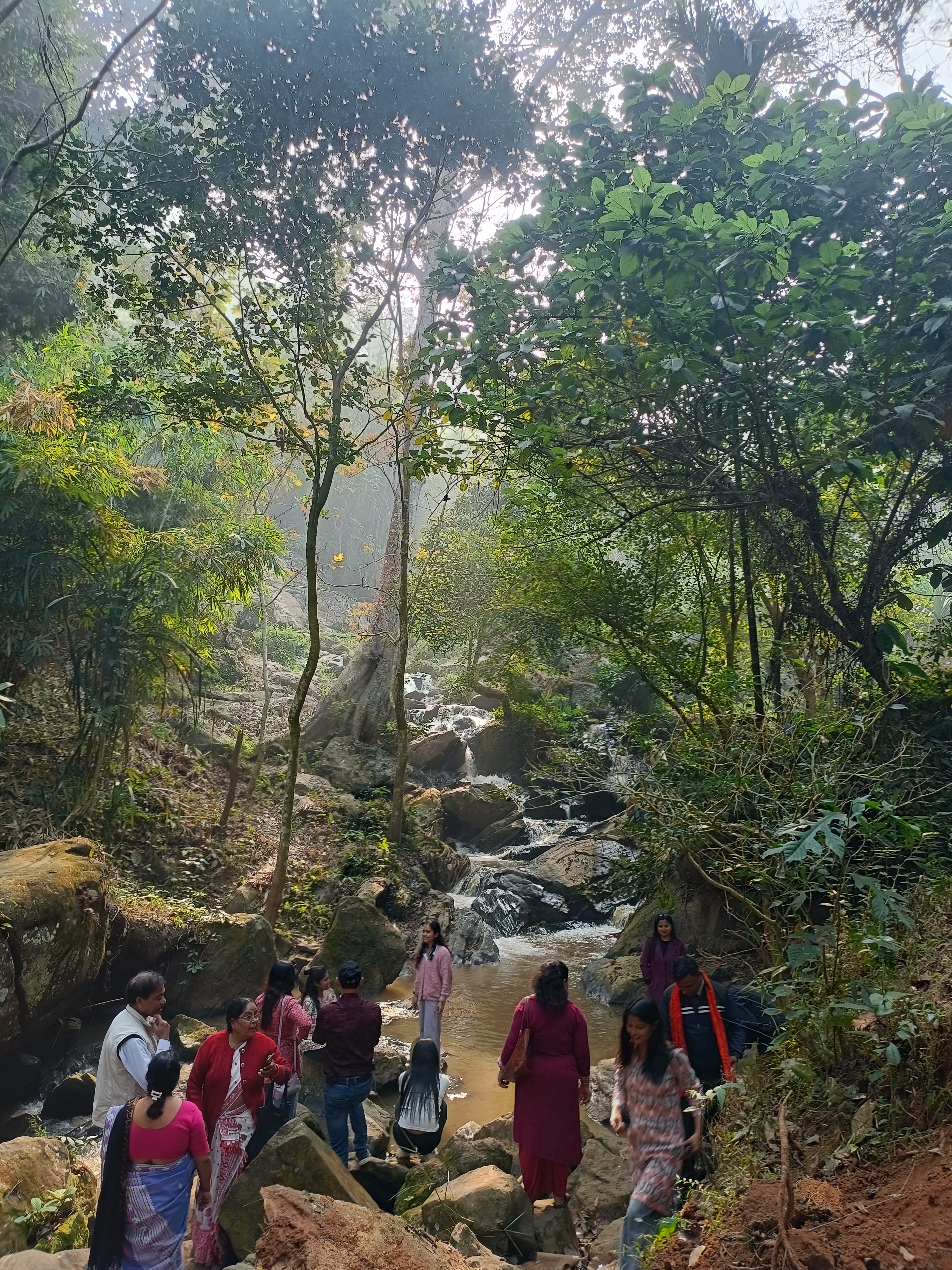 Many picnickers are enjoying the uninterrupted beauty of Dimoria