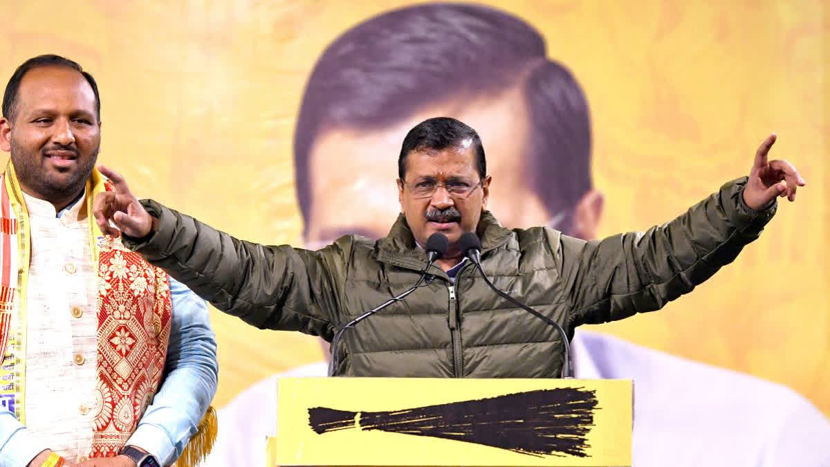 Kejriwal Questions Deployment Of Gujarat SRPF Companies For Delhi Polls Aam Aadmi Party (AAP) National Convener Arvind Kejriwal