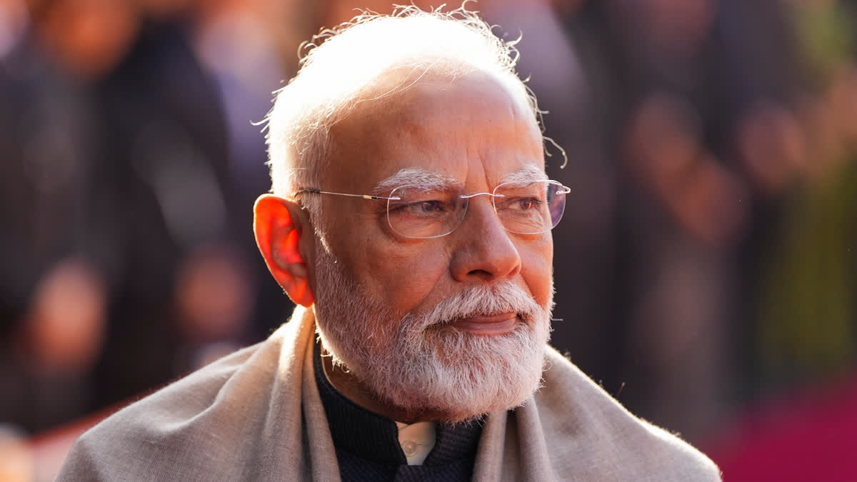 PM Modi Pays Tributes At National War Memorial On Republic Day Prime Minister Narendra Modi