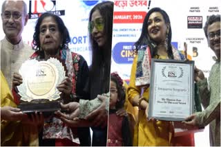 rituparna-sengupta-sabitri-chatterjee-bickram-ghosh-honoured-in-international-kolkata-short-film-festival-2026