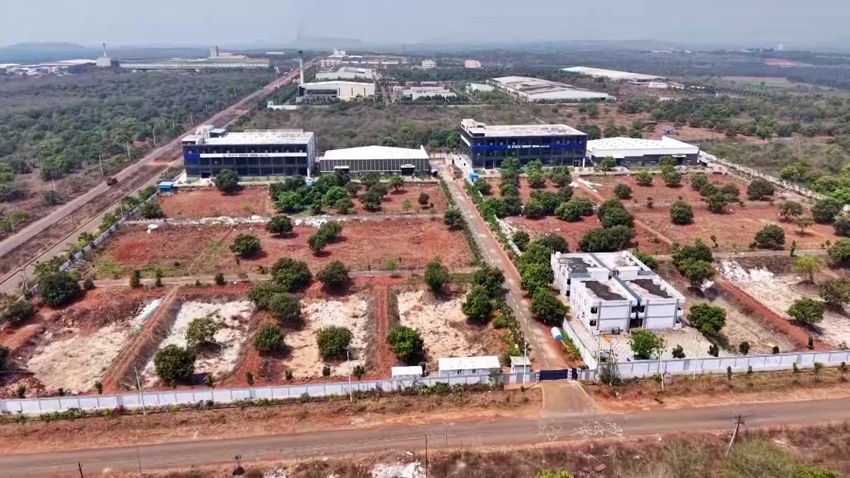 Construction Works at Mallavalli Industrial Hub