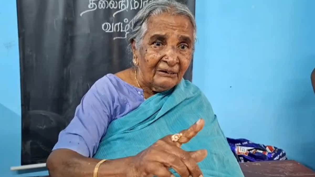 நல்லகண்ணுவுடனான நினைவுகளை பகிர்ந்த மூதாட்டி சீதா