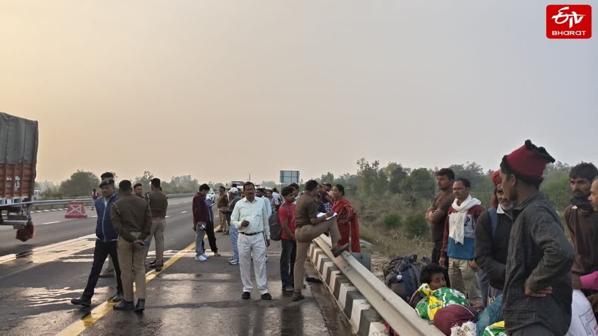 पूर्वांचल एक्सप्रेस-वे हादसे की जांच.