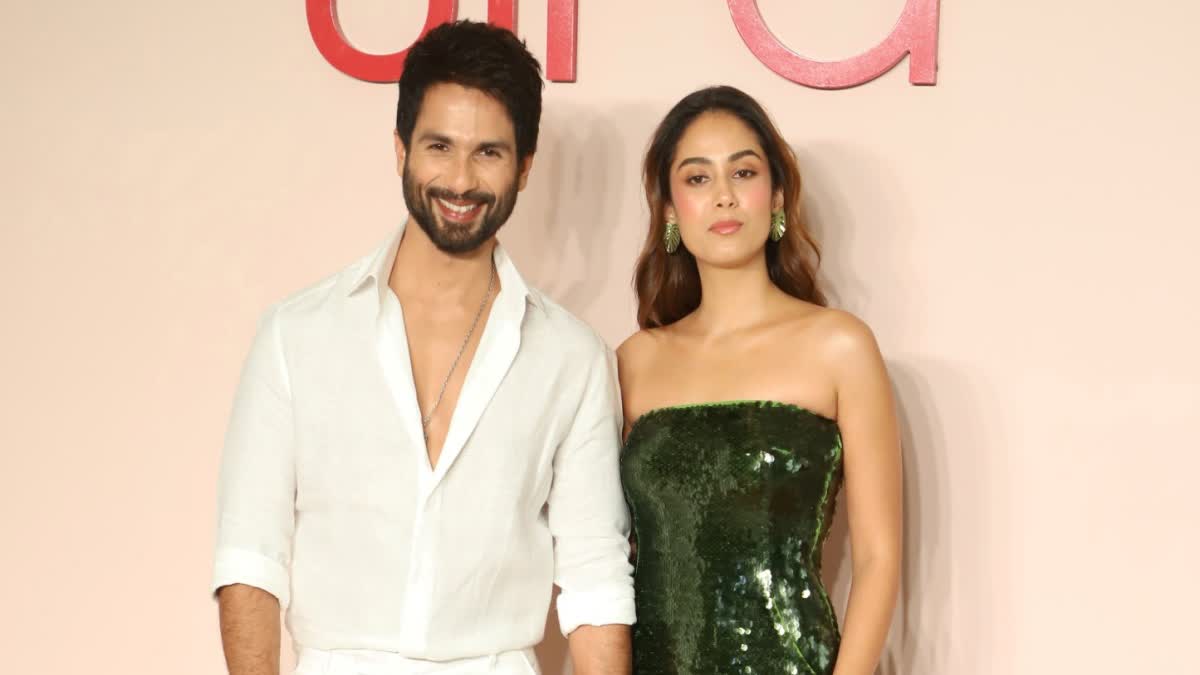 Mira Rajput kisses birthday boy Shahid Kapoor calls him simply the best