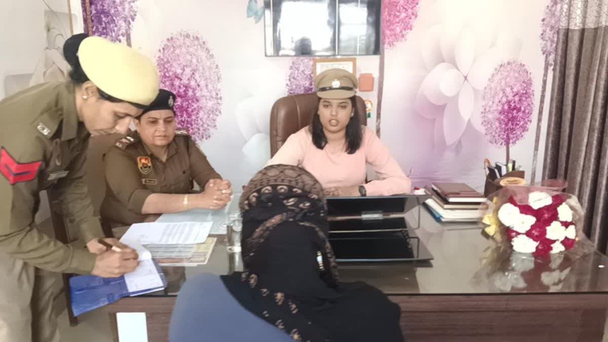 Girl Student Becomes One Day SHO at Women Police Station in Jind