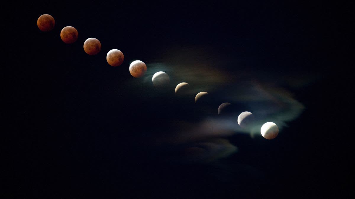 चंद्र ग्रहण  (प्रतीकात्मक)