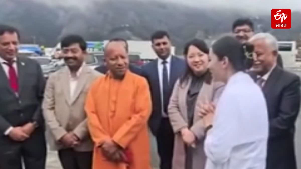 japanese child touched cm yogi feet prostrated before him recited shiva mantra