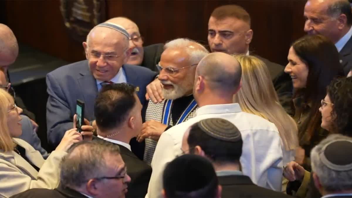 Israel MPs with Modi