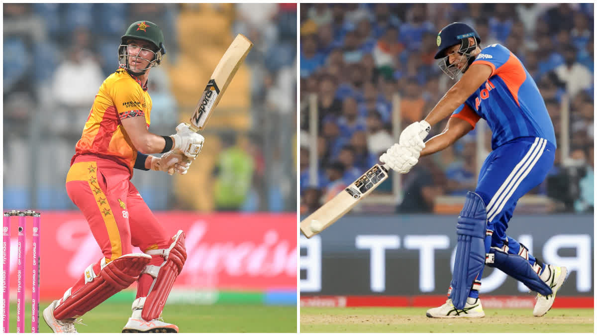 INDIA AND ZIMBABWE MATCH