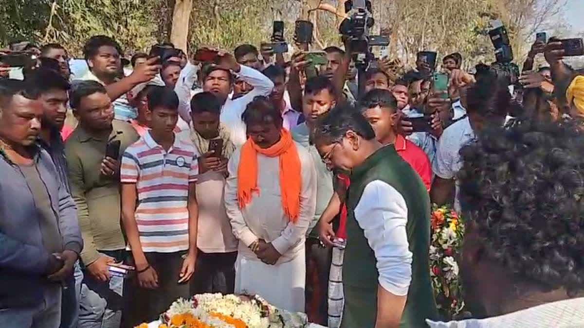 Champai Sorens grandson funeral