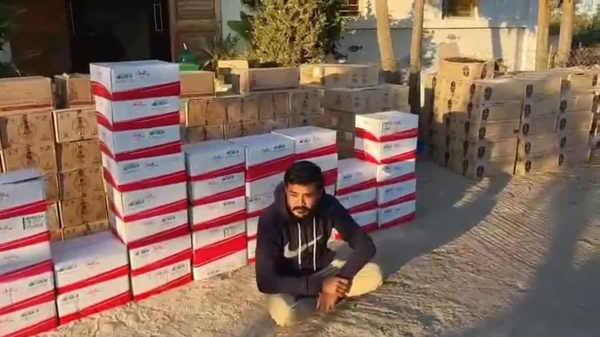 અમરેલી–ભાવનગર રેન્જમાં SMCની કાર્યવાહી; રાજુલાના ભચાદર નજીક ઈંગ્લીશ દારૂનું કટિંગ ઝડપાયું