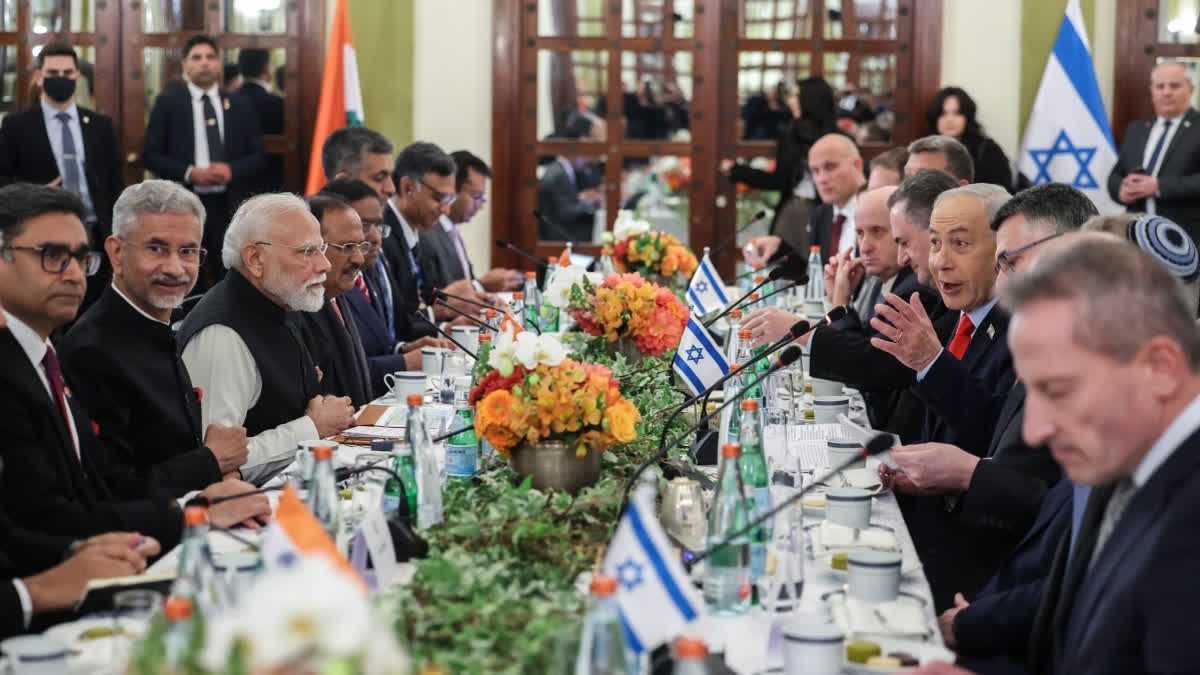 India-Israel To Upgrade To Special Strategic Partnership: PM Modi After Bilateral Talks With Netanyahu PM MODI ISRAEL VISIT