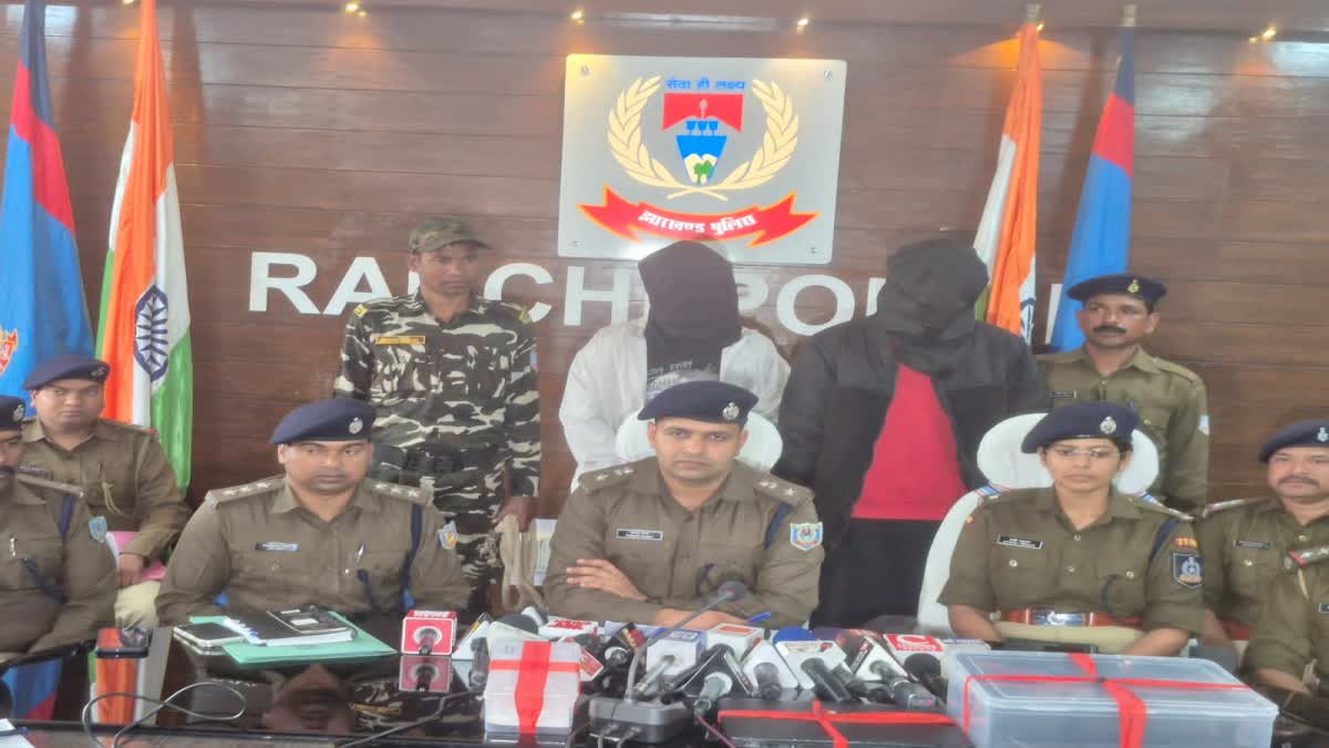 Drug peddlers arrested in Ranchi