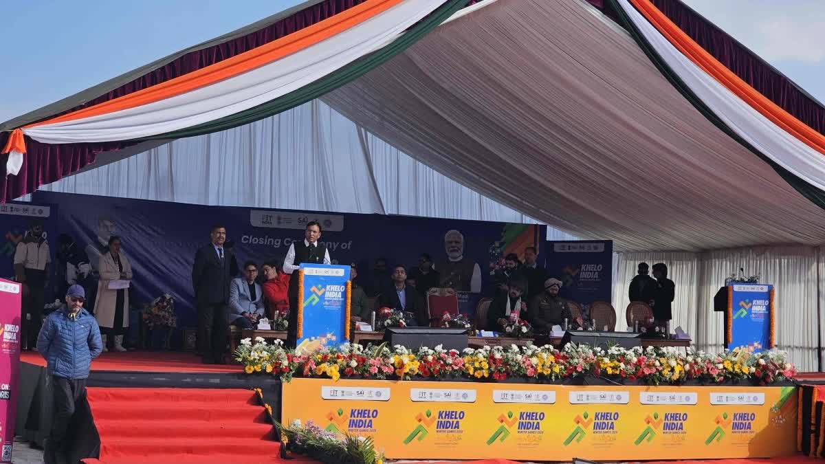 شمالی کشمیر کے ضلع بارہمولہ کے سیاحتی مقام گلمرگ میں کھیلو انڈیا کا چھٹا ایڈیشن اختتام پذیر