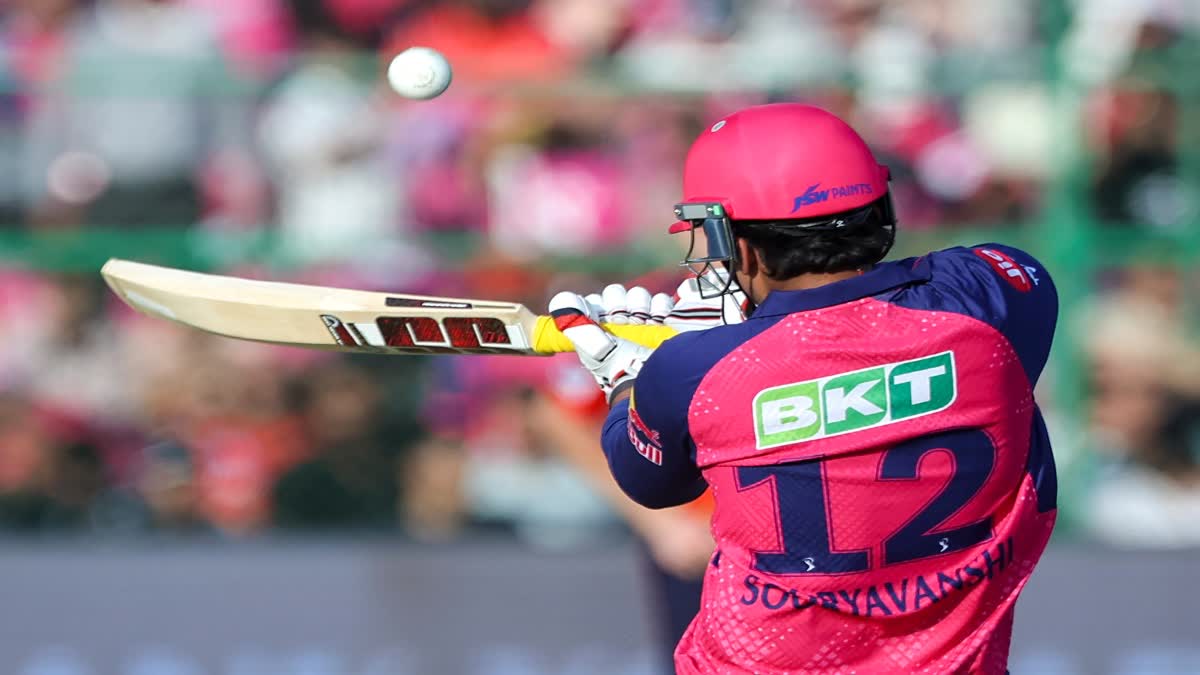 Vaibhav Suryavanshi 14 Balls Fifty