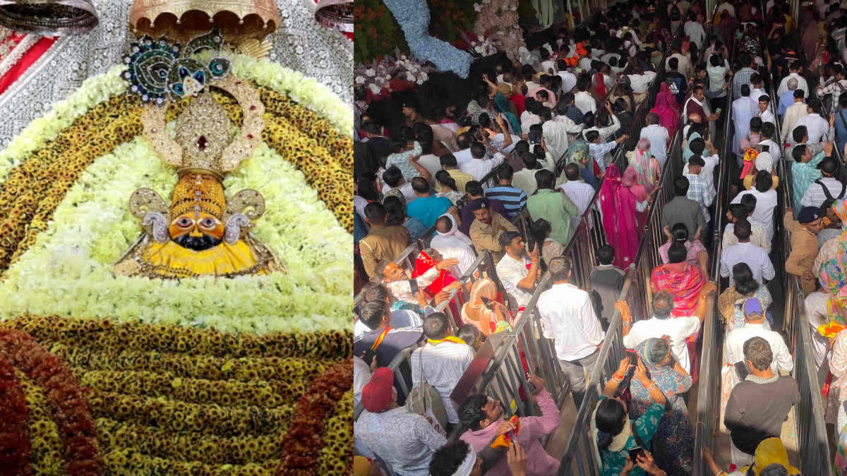 Devotees flock to Baba Shyam's darshan