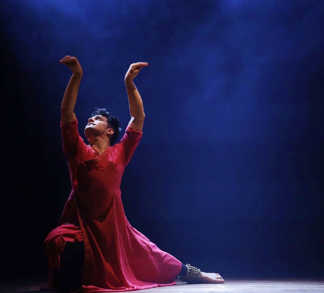 Kathak artiste Sushant Gaurav