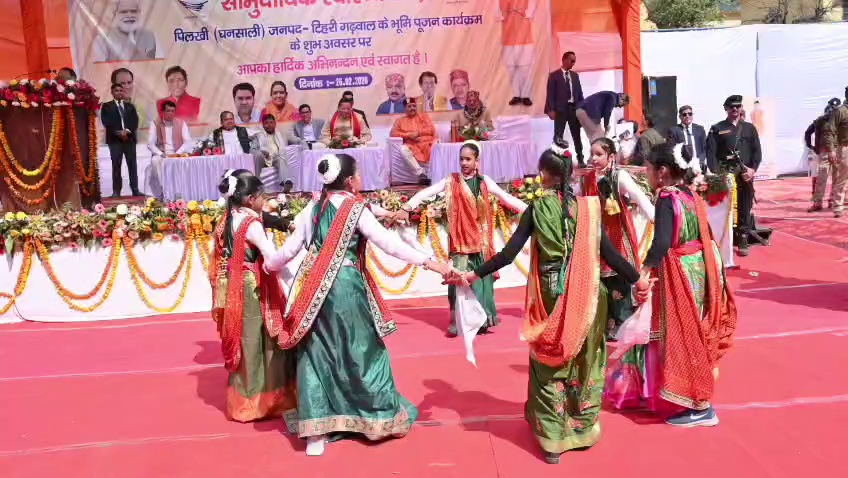 CM DHAMI TEHRI VISIT