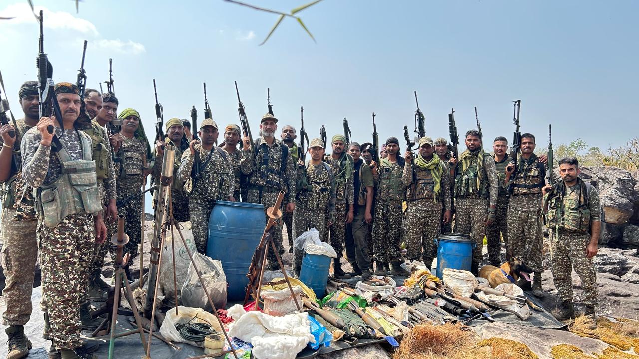 MAOIST EXPLOSIVES DUMP