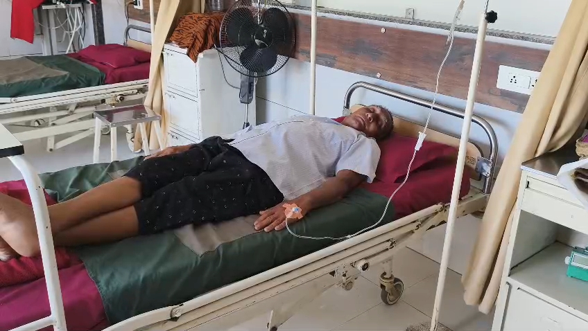 ચીખલીના ખાંભળામાં ખેડૂત પર દીપડાનો હિંસક હુમલો