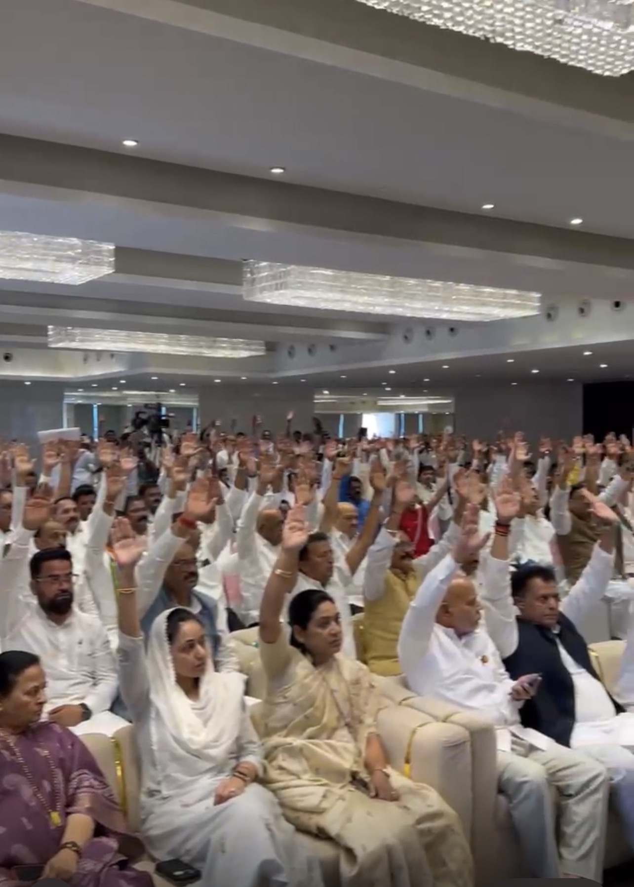 Sunetra Pawar unanimously elected as NCP national presiden