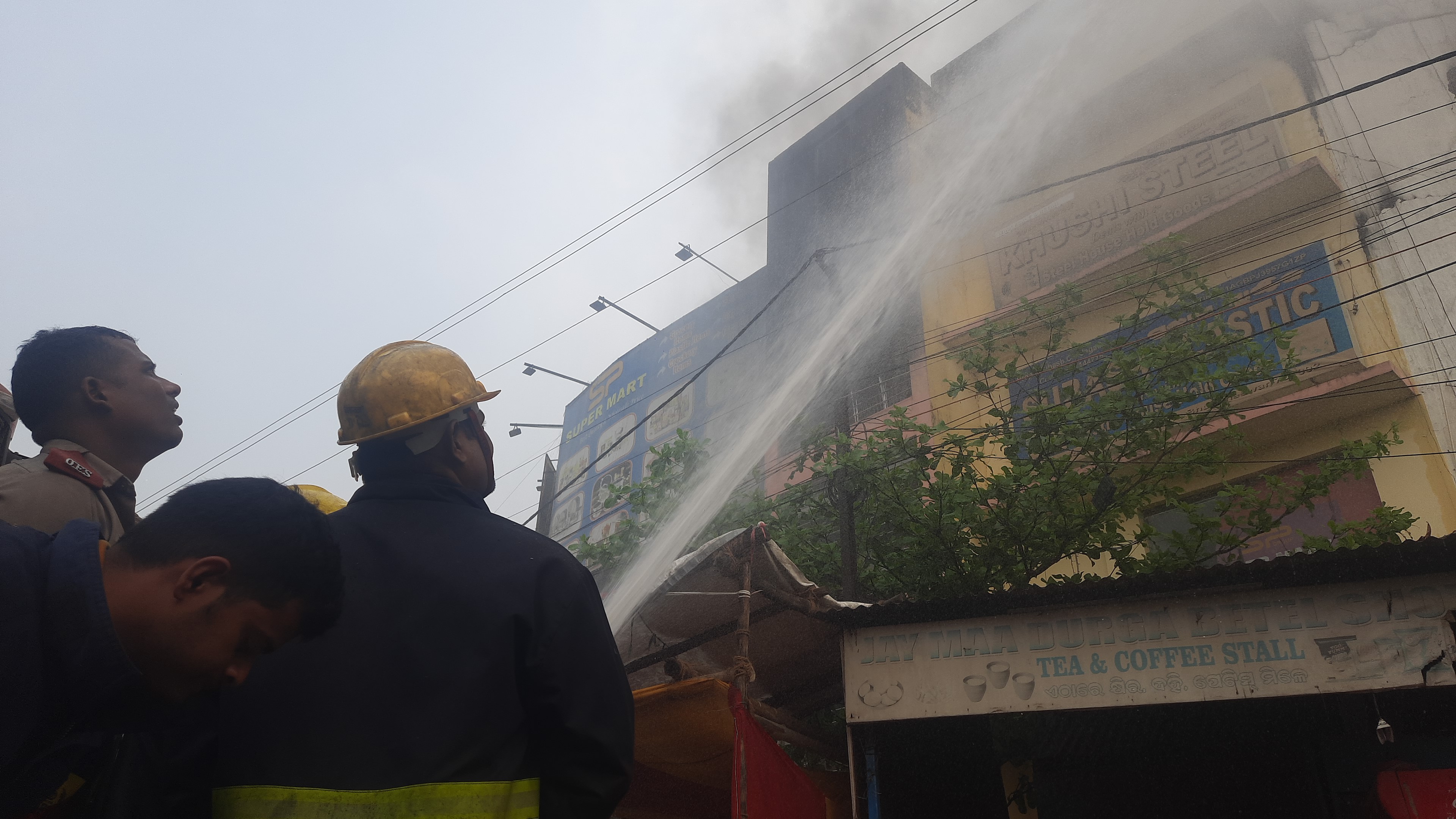 questions raised after major supermarket fire