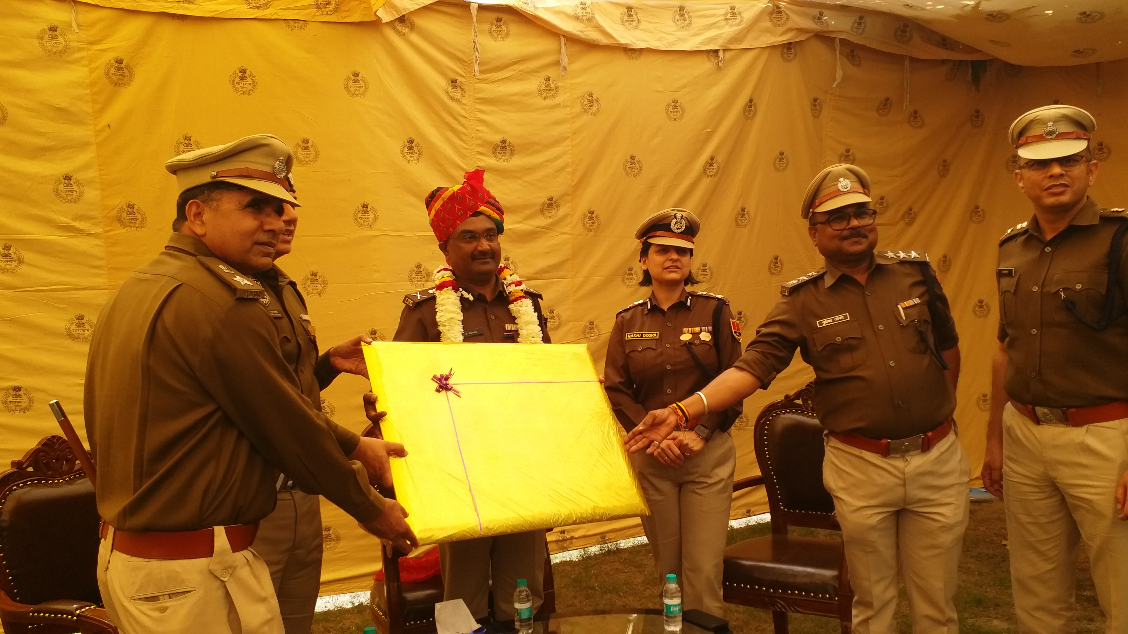 एचजीआर सुहासा को दी गई विदाई