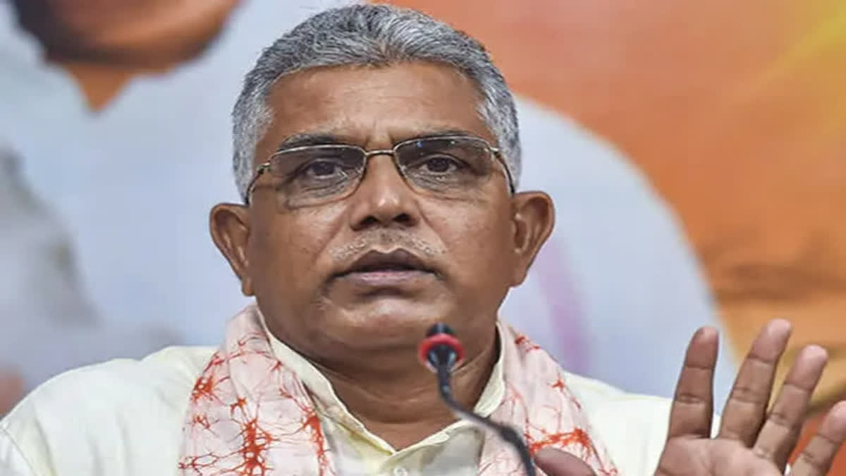 BJP's Dilip Ghosh makes controversial remarks against Mamata, TMC hits back BJP's Dilip Ghosh makes controversial remarks against Mamata, TMC hits back