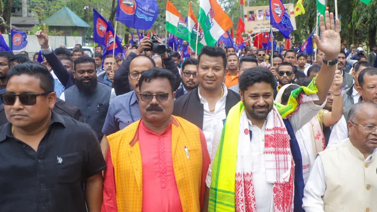 Lurinjyoti Gogoi Files Nomination