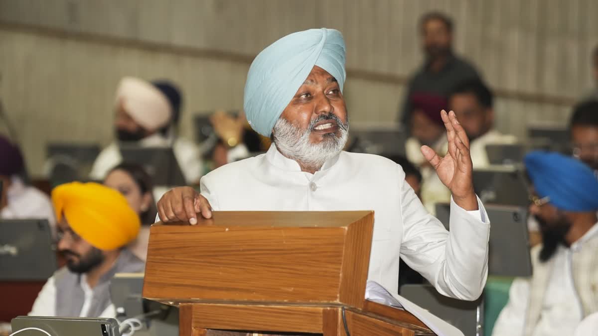 Punjab Finance Minister Harpal Cheema Presents Rs 2.36 Crore Budget For FY 2025-26