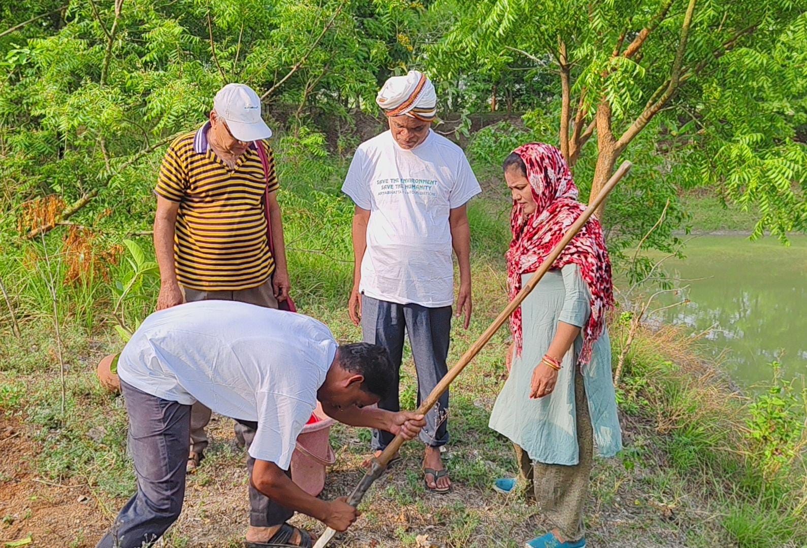 Not All Heroes Wear Capes, Some Like The Odisha Teacher Carry Seed Balls & Paint Barren Mountains Green