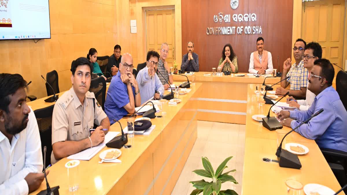Anu garg hosts Preparatory Review Meeting for Ratha Yatra no curden passes will decrease