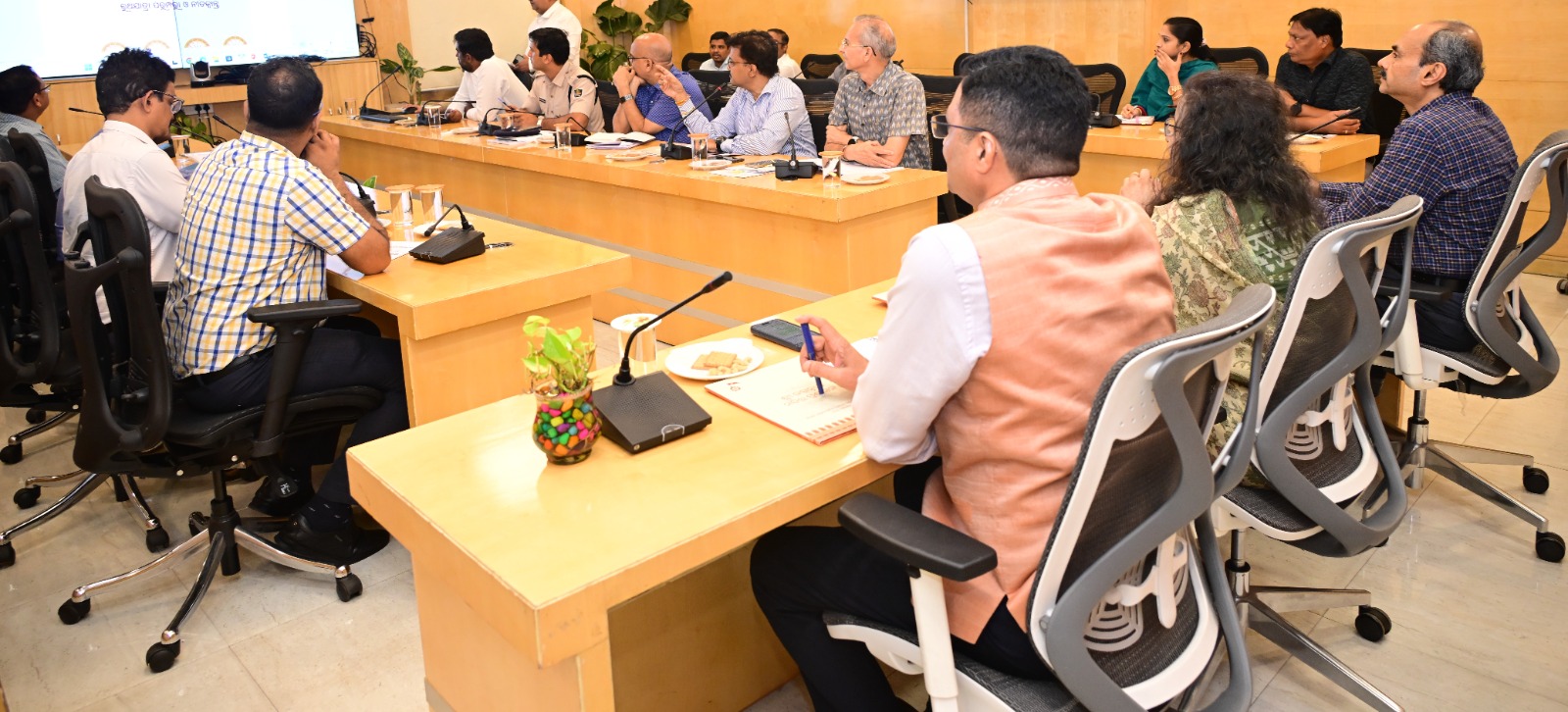 Anu Garg reviews preparations for Ghosh Yatra