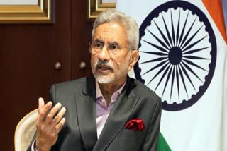 EAM Jaishankar speaking with Indian community in GermanyEtv Bharat