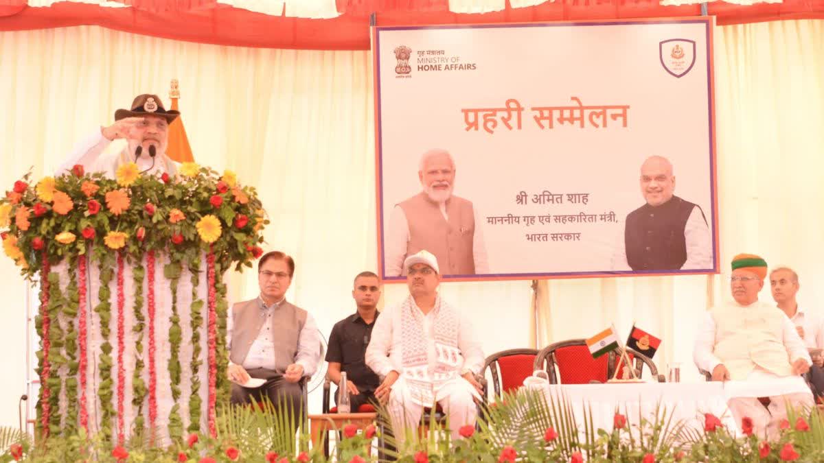 Amit Shah in Bikaner
