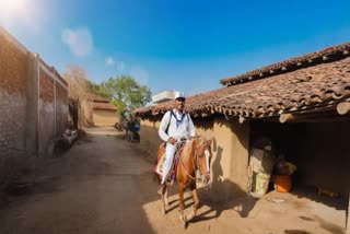 Jharkhand Teacher Takes To Horseback For Census Duty Amid Fuel Price Hikes