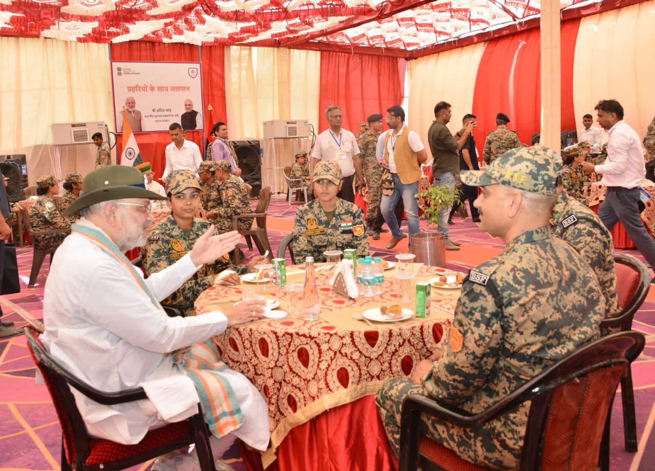 Sanchu Border Outpost in Bikaner