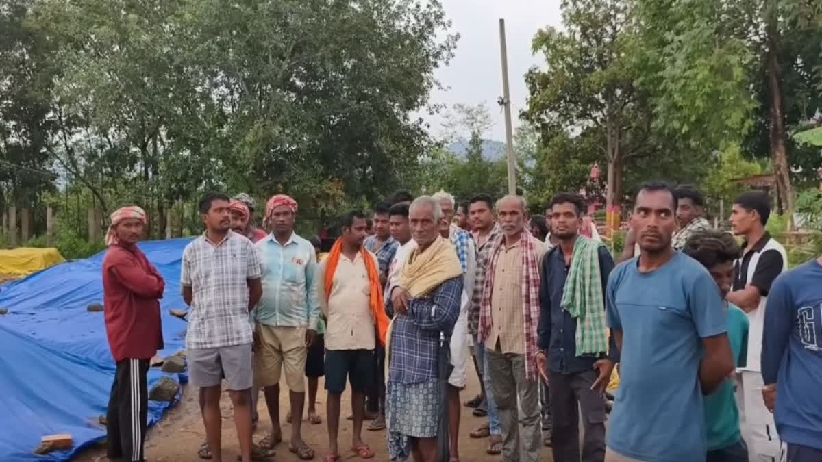 Mandi problem in Kalahandi district, paddy soaked in rain
