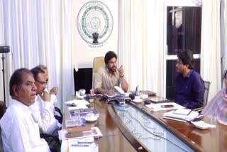 Pawan Kalyan Review With Officials Over Sanitation Management