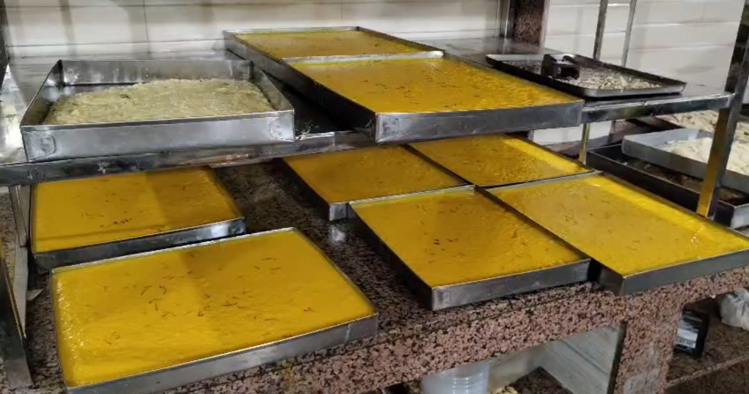 Kesariya Kalakand sweet