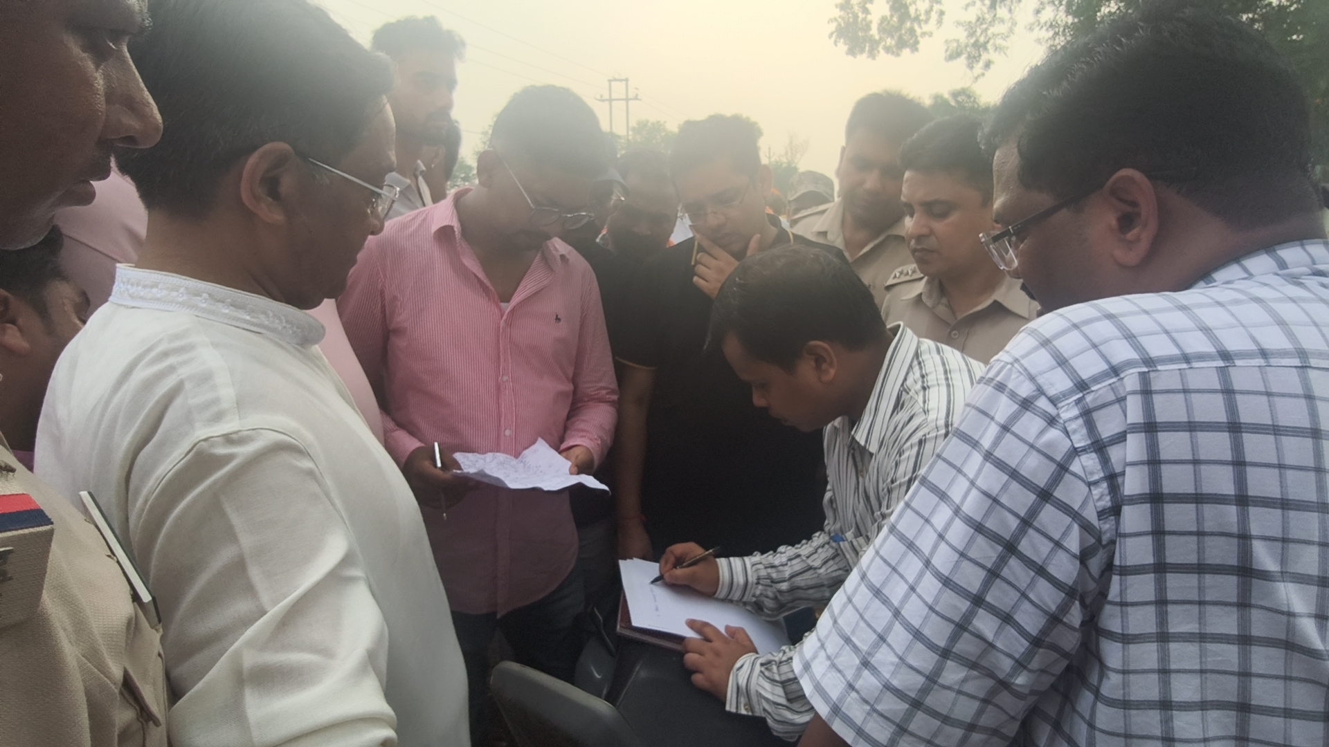 Road accident in Ramgarh
