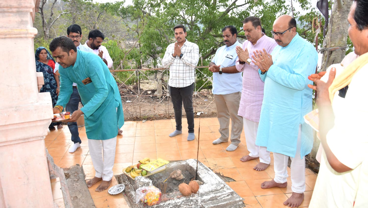 Jabalpur janpratinidhi rain prayers