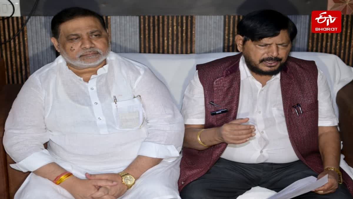 केंद्रीय मंत्री रामदास आठवले ने की चुनावी घोषणा.