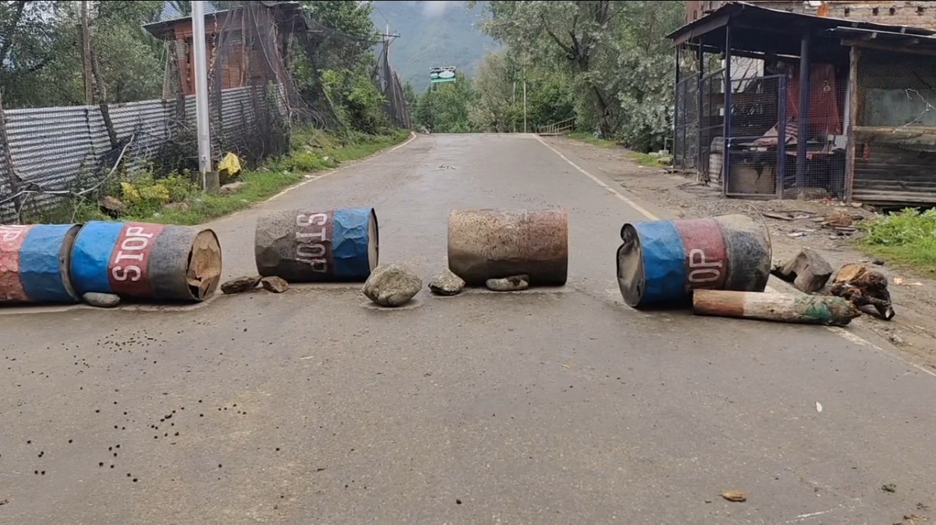 Cracks in the main bridge of Lari Yar Tral are causing concern among the public Urdu News