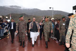 ANNIVERSARY OF KARGIL VIJAY DIWAS  MINISTER RAJNATH SINGH RESPONES  INDIAN MILITARY  DEFENCE MINISTER RAJNATH SINGH