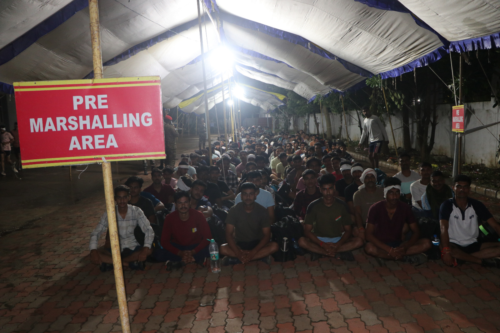 Army Bharti Rally vidisha