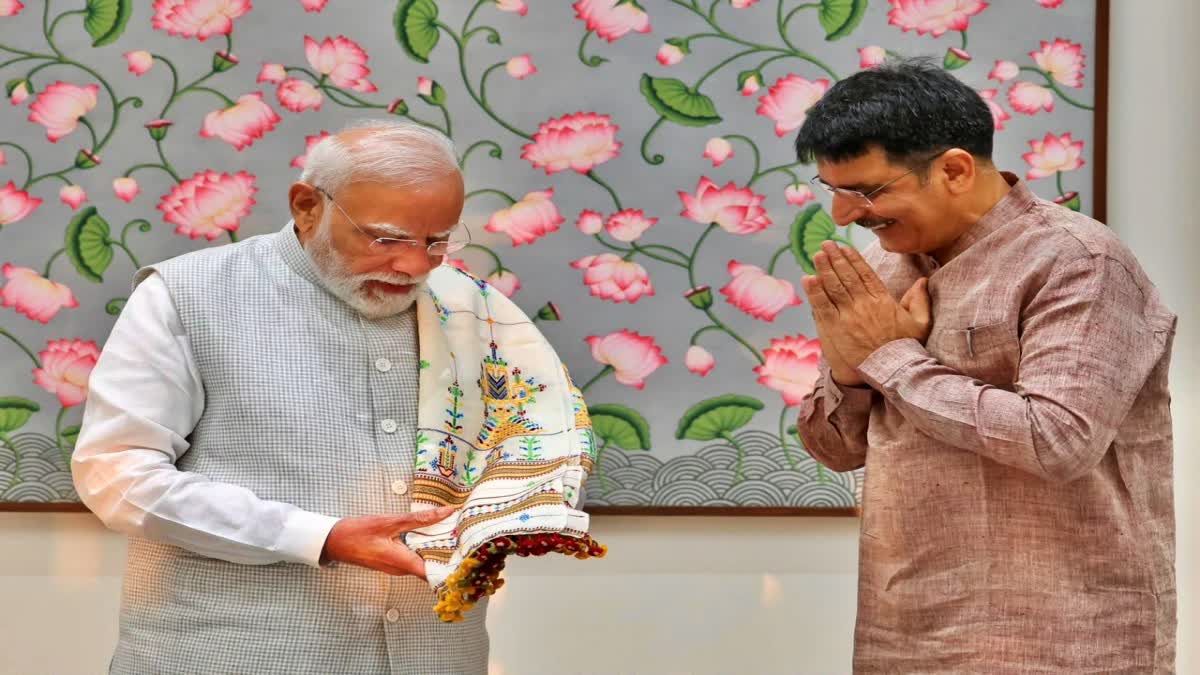 PM મોદી સાથે શંકર ચૌધરીની  દિલ્હીમાં વિશિષ્ટ મુલાકાત