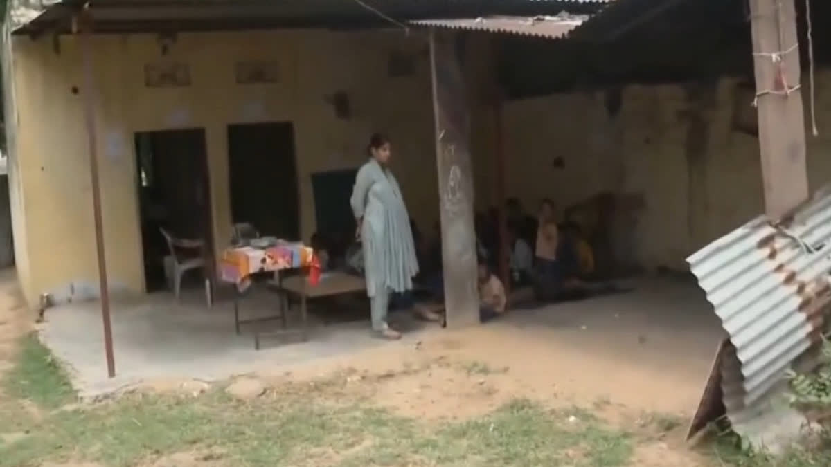 A dispute had arisen regarding this school in the Bagru Assembly constituency.