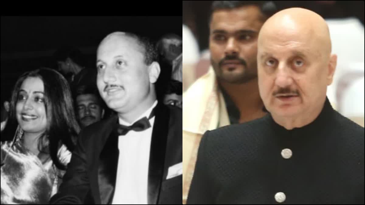 anupam kher  and kirron kher