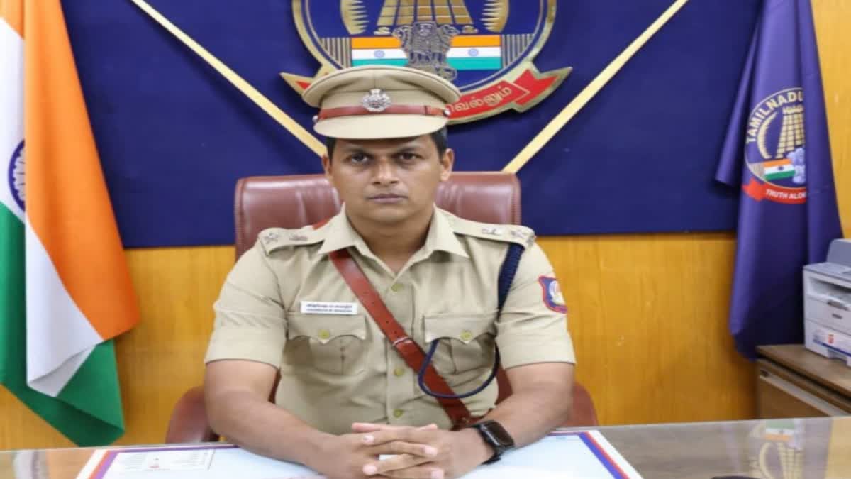 நெல்லை மாவட்ட காவல் கண்காணிப்பாளர் விஷ்வேஷ் பா.சாஸ்திரி